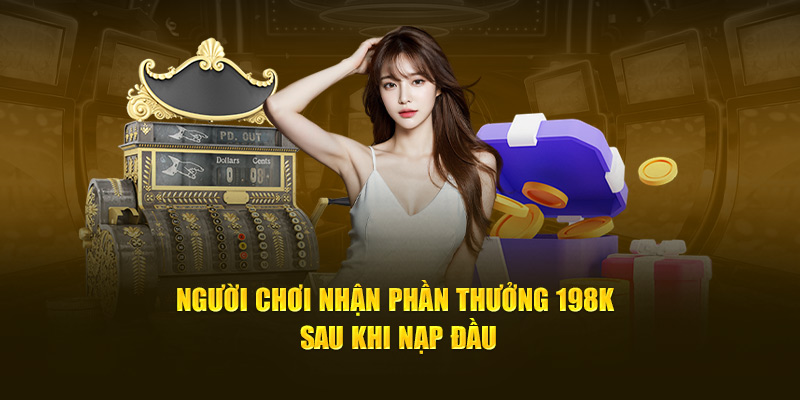 Người chơi nhận phần thưởng 188k sau khi nạp đầu